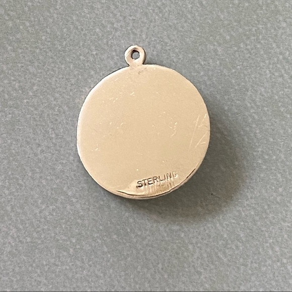 Sterling Silver Merry Christmas Charm for Necklace or Bracelet - Picture 2 of 3